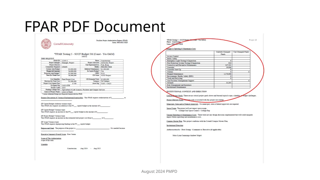 Estimating Operation and Maintenance (O&M) cost - slide 28 of 30