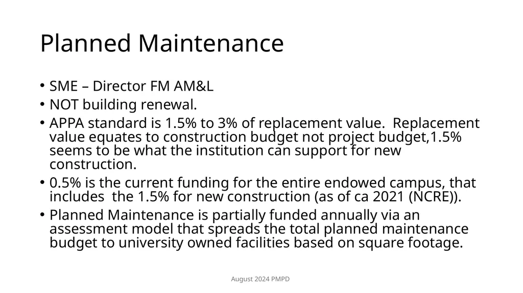 Estimating Operation and Maintenance (O&M) cost - slide 14 of 30