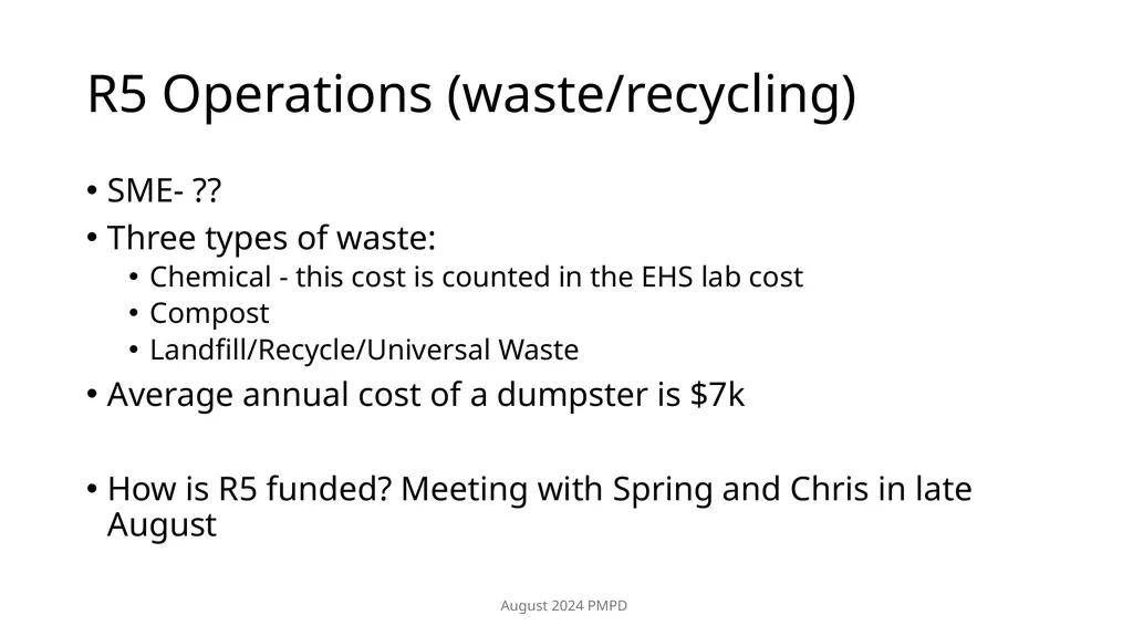 Estimating Operation and Maintenance (O&M) cost - slide 23 of 30