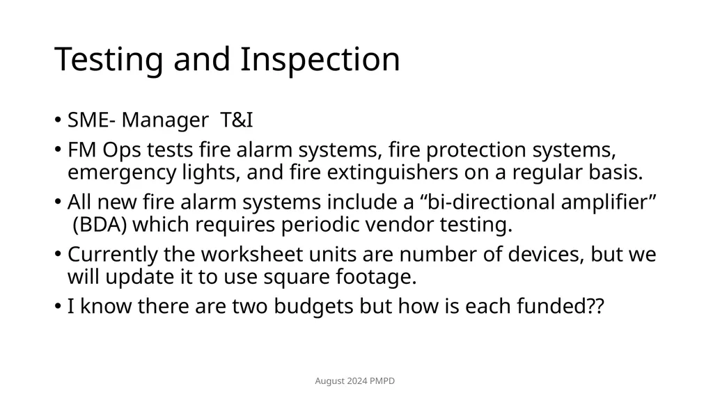 Estimating Operation and Maintenance (O&M) cost - slide 20 of 30