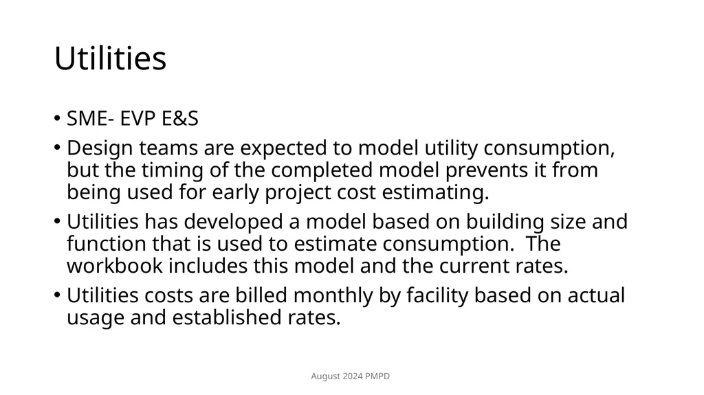Estimating Operation and Maintenance (O&M) cost - slide 15 of 30