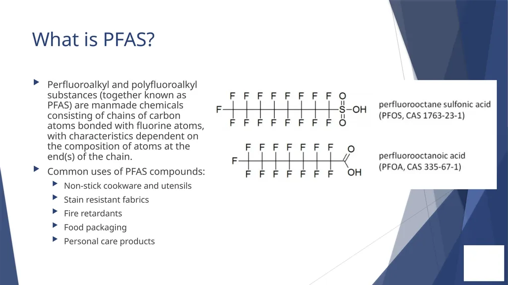 PFAS Reduction Initiative for Wastewater - slide 2 of 9