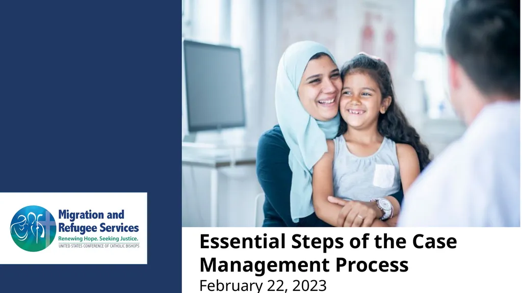 Essential Steps of the Case Management Process - slide 1 of 49