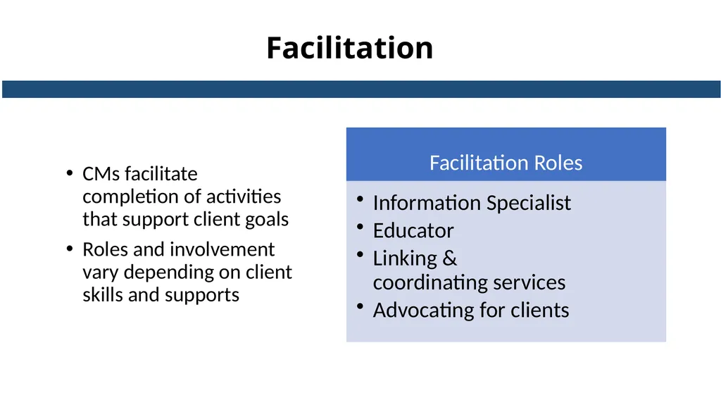Essential Steps of the Case Management Process - slide 32 of 49