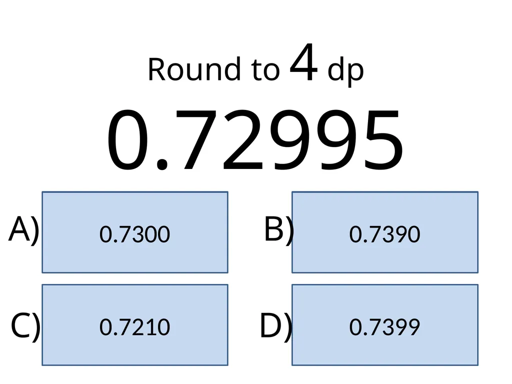 Significant Figures Rounding to Decimal Places 10 - slide 12 of 35