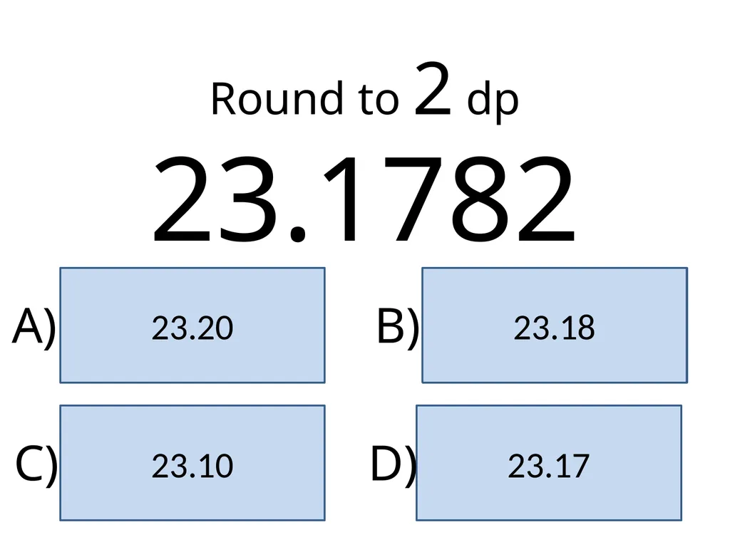 Significant Figures Rounding to Decimal Places 10 - slide 8 of 35