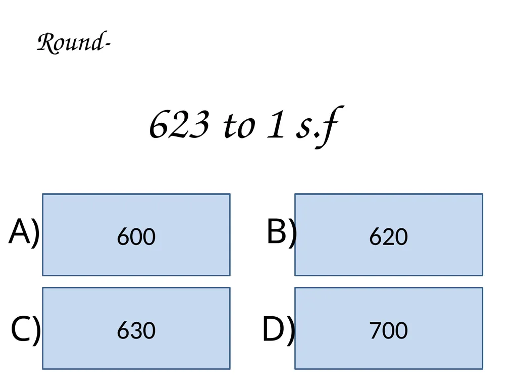Significant Figures Rounding to Decimal Places 10 - slide 23 of 35