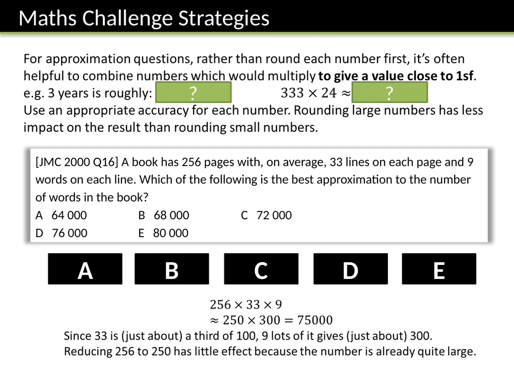 Year 7 Rounding & Approximation Dr J Frost - slide 21 of 24