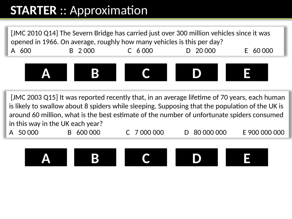 Year 7 Rounding & Approximation Dr J Frost - slide 17 of 24