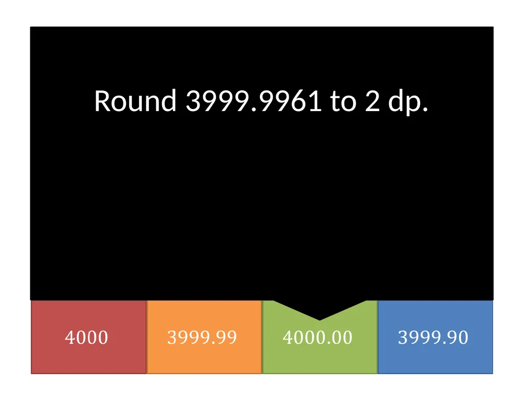 Year 7 Rounding & Approximation Dr J Frost - slide 15 of 24