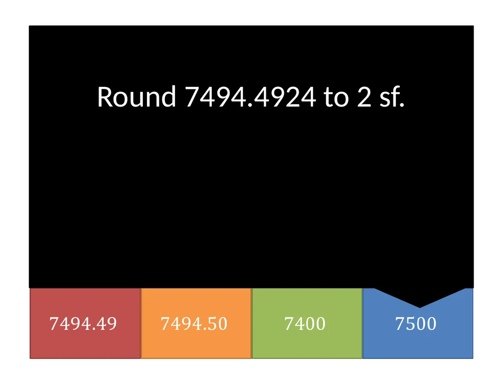Year 7 Rounding & Approximation Dr J Frost - slide 9 of 24