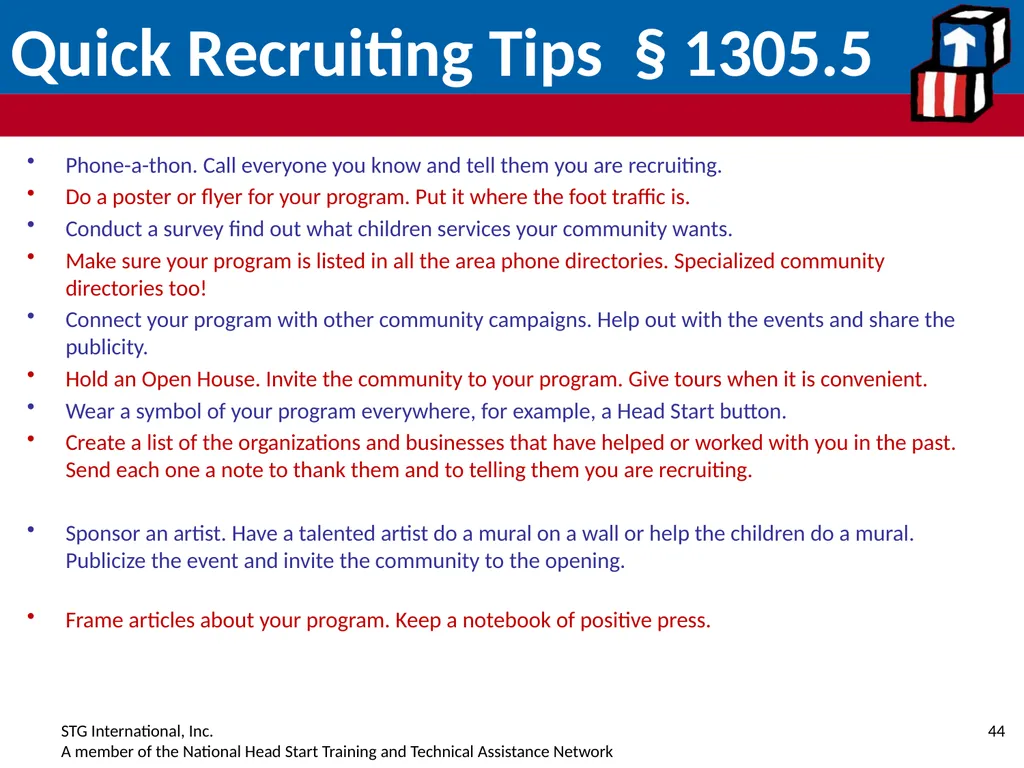 EE E-Eligibility R-Recruitment S-Selection - slide 44 of 59