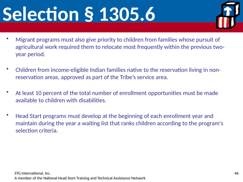 EE E-Eligibility R-Recruitment S-Selection - slide 46 of 59