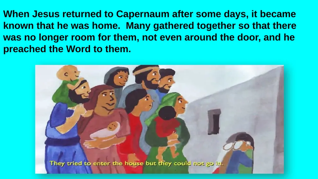 The Paralytic Man Mark 2:1-12 #Hyperdoc Template - slide 2 of 7