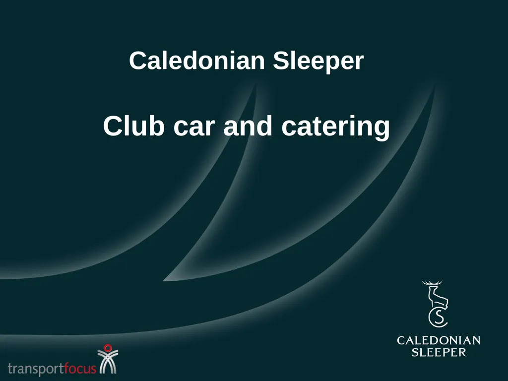 Caledonian Sleeper Quarterly Report Quarter 1, - slide 59 of 87