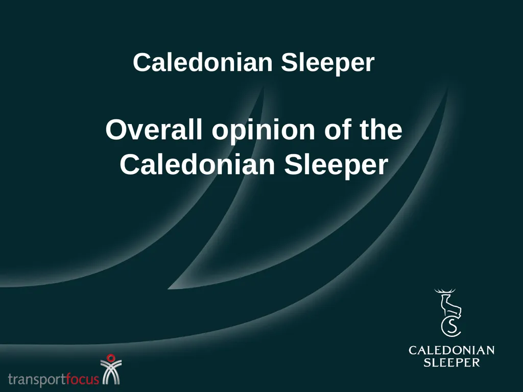Caledonian Sleeper Quarterly Report Quarter 1, - slide 13 of 87