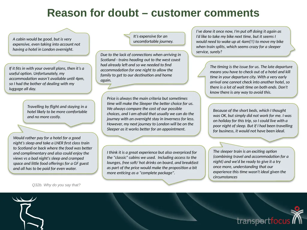 Caledonian Sleeper Quarterly Report Quarter 1, - slide 29 of 87