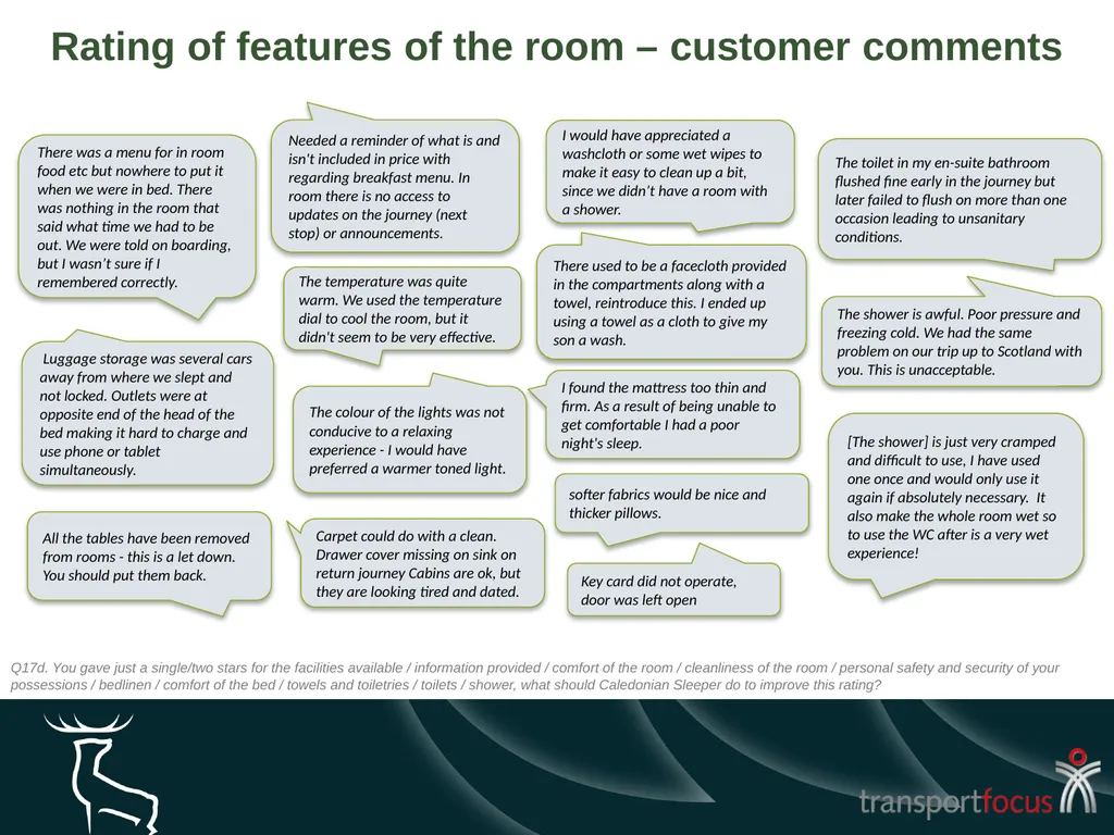 Caledonian Sleeper Quarterly Report Quarter 1, - slide 55 of 87