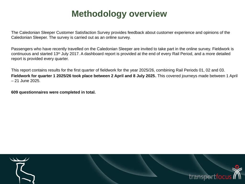 Caledonian Sleeper Quarterly Report Quarter 1, - slide 86 of 87