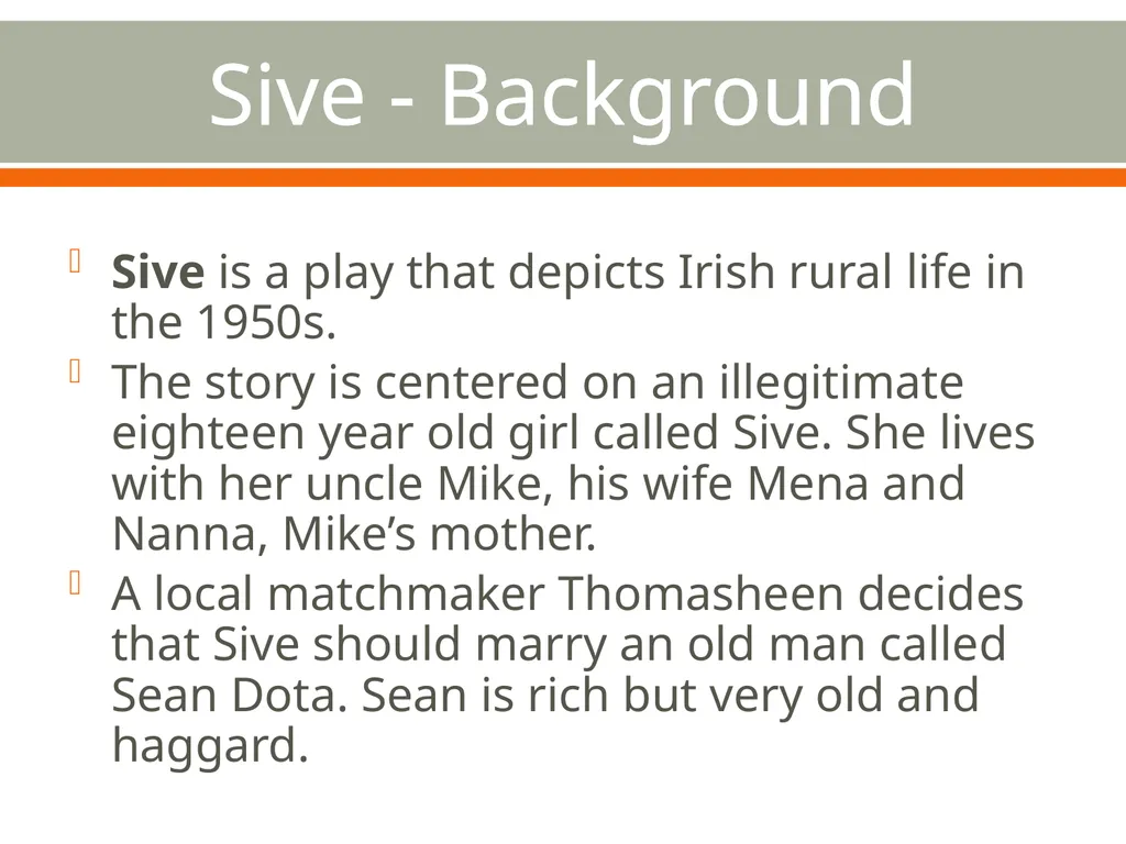 Sive John B Keane John B Keane John B. Keane - slide 3 of 10
