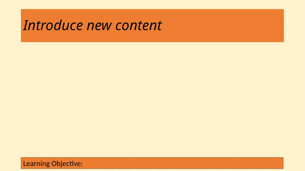Title of lesson – question linked to LO Learning - slide 2 of 10