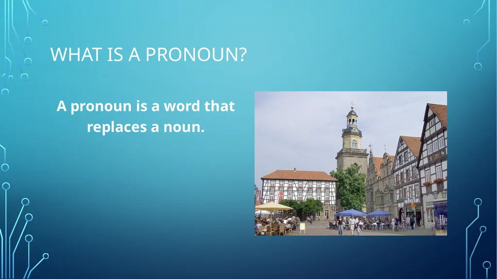 Der, die das pronouns Deutsch I kapitel 3-2 What - slide 2 of 12