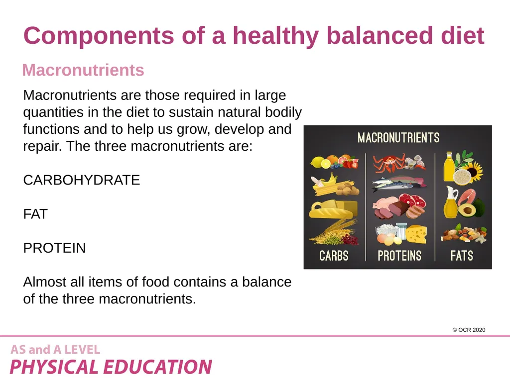 Component 1 - 1.2.a – Diet and nutrition and their - slide 4 of 37