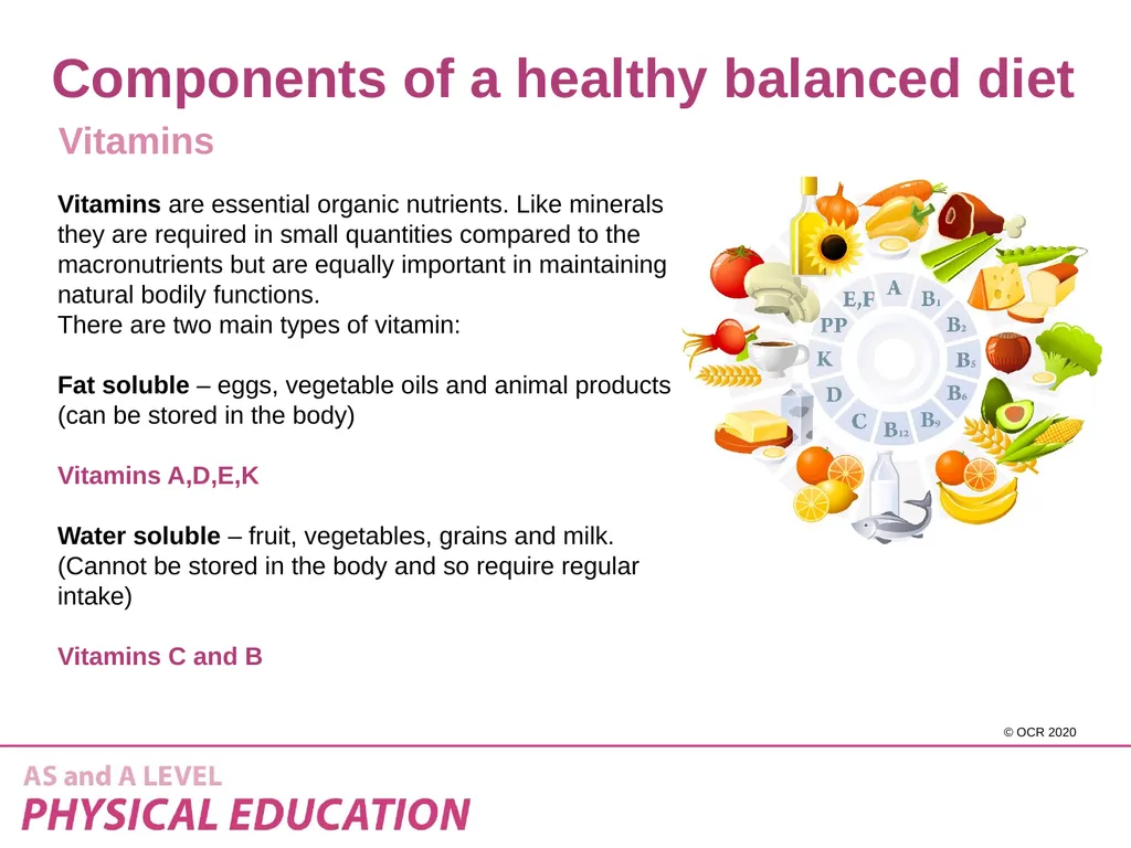 Component 1 - 1.2.a – Diet and nutrition and their - slide 14 of 37