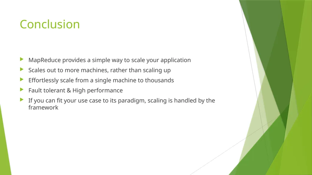 MapReduce Simplified Data Processing on Large - slide 30 of 30