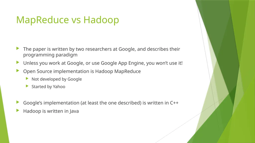 MapReduce Simplified Data Processing on Large - slide 7 of 30
