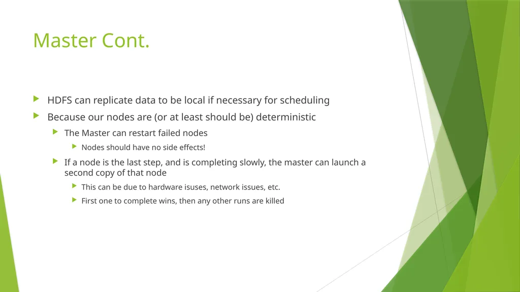 MapReduce Simplified Data Processing on Large - slide 21 of 30