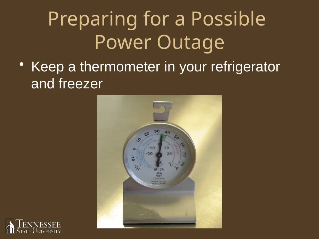 Preparing For And Keeping Food Safe During A Power - slide 2 of 12