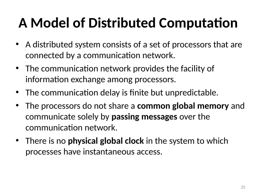 Distributed Computing Part 1 Resource: Distributed - slide 25 of 82