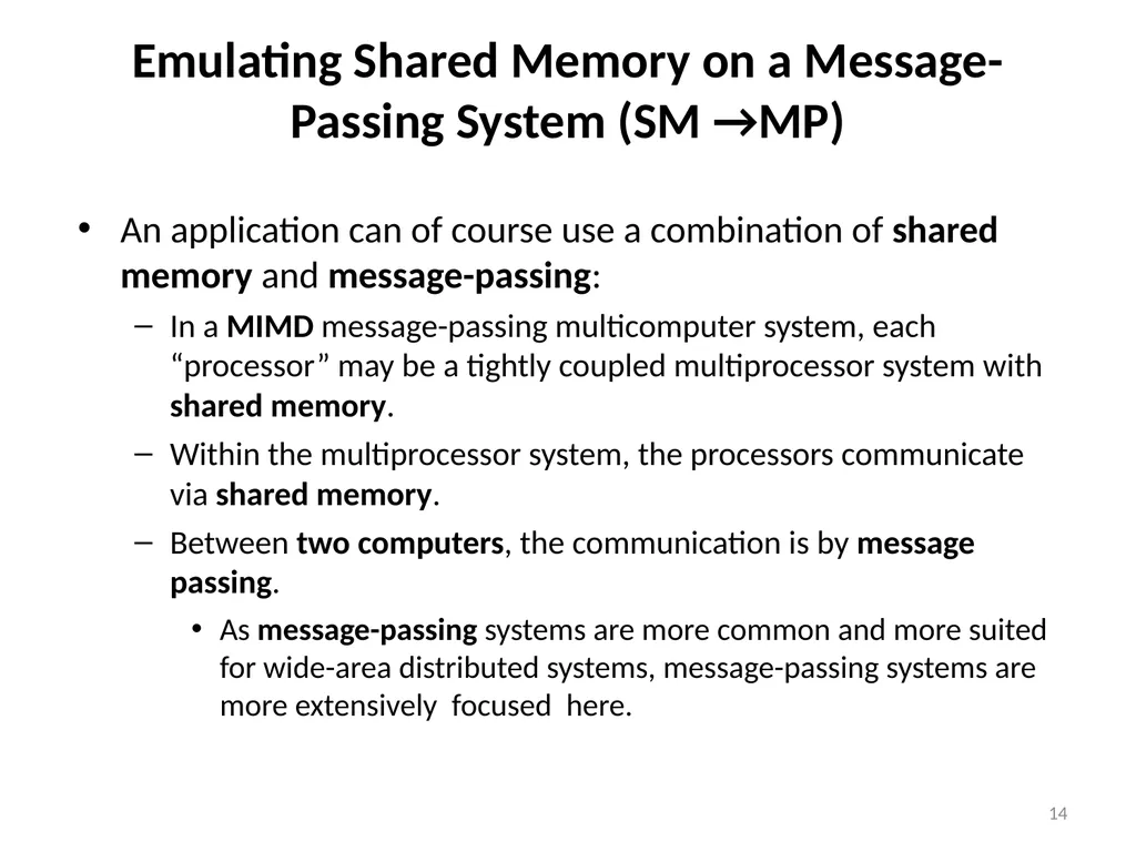 Distributed Computing Part 1 Resource: Distributed - slide 14 of 82