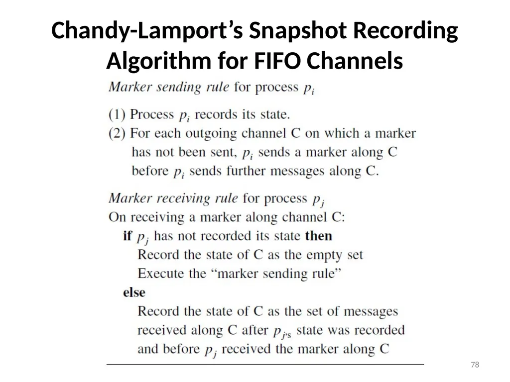 Distributed Computing Part 1 Resource: Distributed - slide 78 of 82