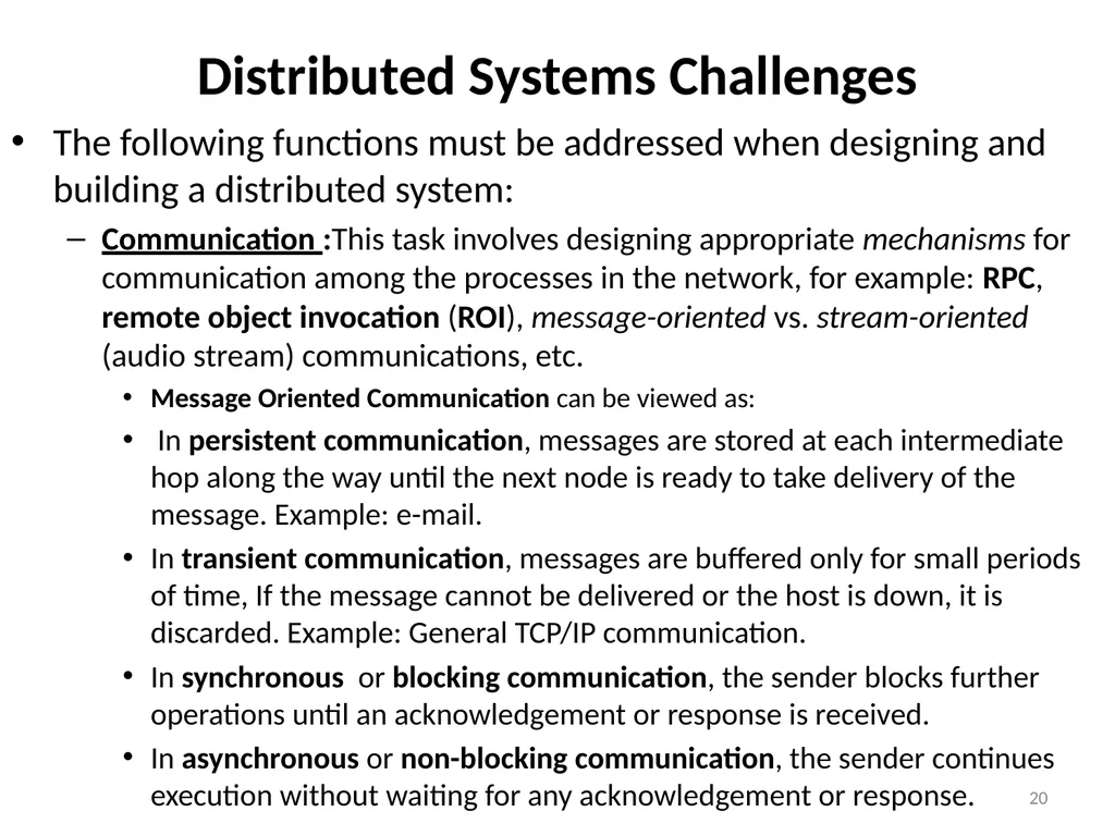 Distributed Computing Part 1 Resource: Distributed - slide 20 of 82