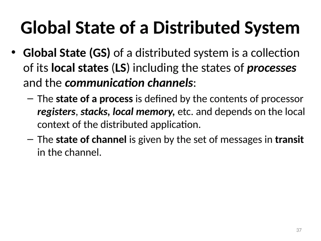 Distributed Computing Part 1 Resource: Distributed - slide 37 of 82