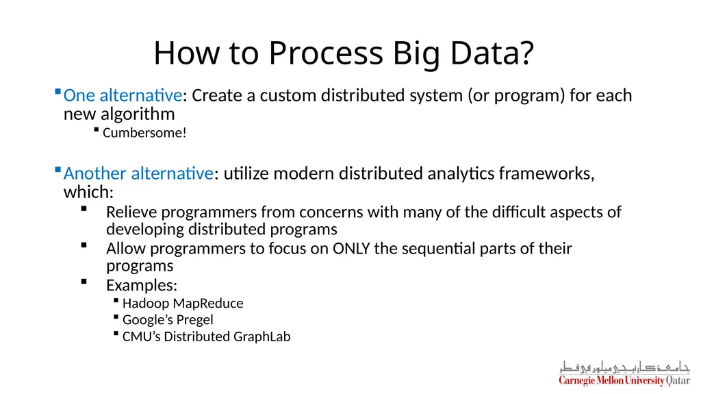 Distributed Systems CS 15-440 Hadoop Lecture 18, - slide 8 of 23