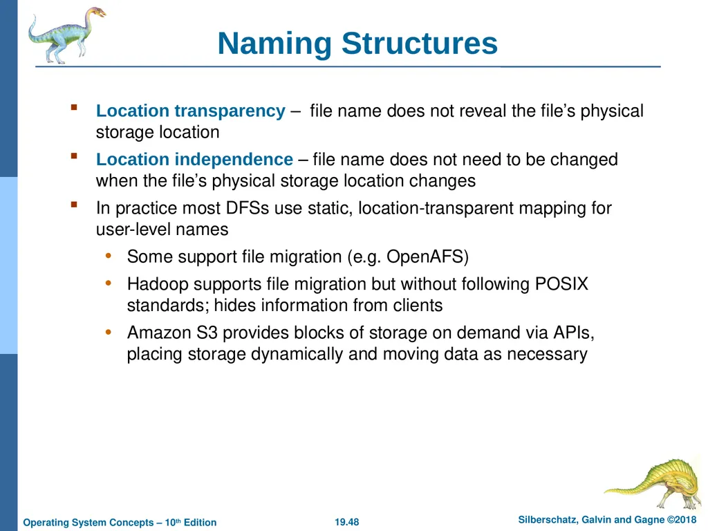 Chapter 19: Network and Distributed Systems - slide 48 of 56
