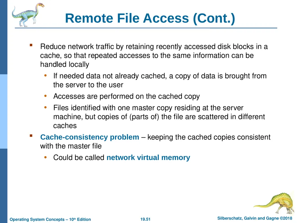 Chapter 19: Network and Distributed Systems - slide 51 of 56