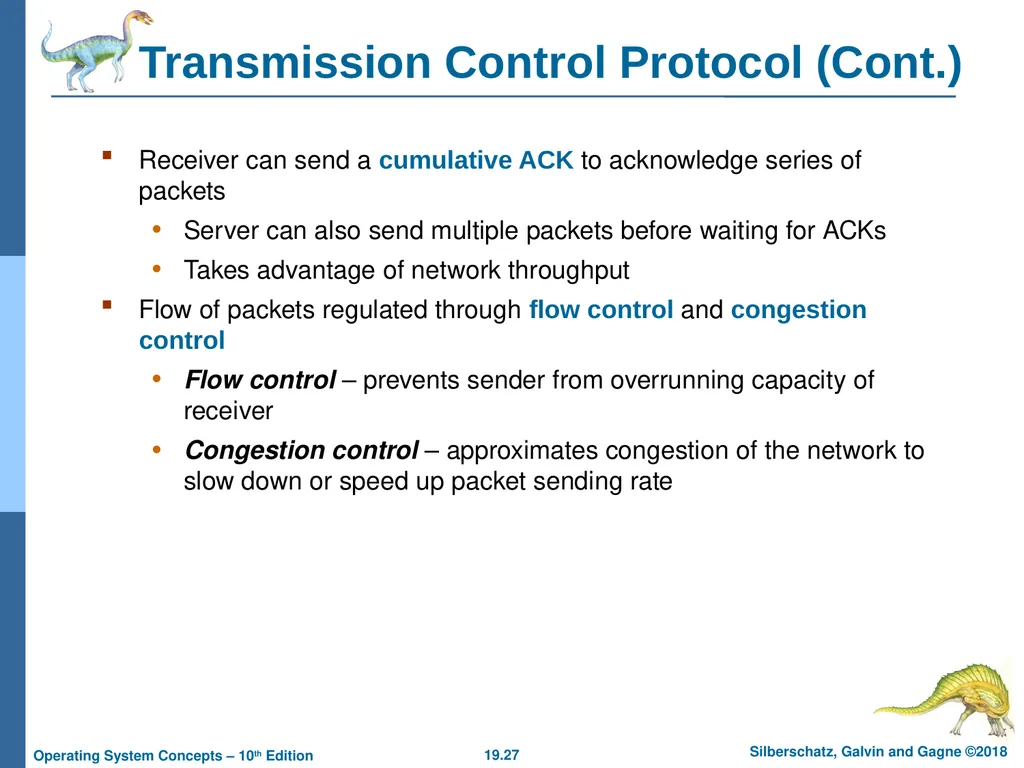 Chapter 19: Network and Distributed Systems - slide 27 of 56