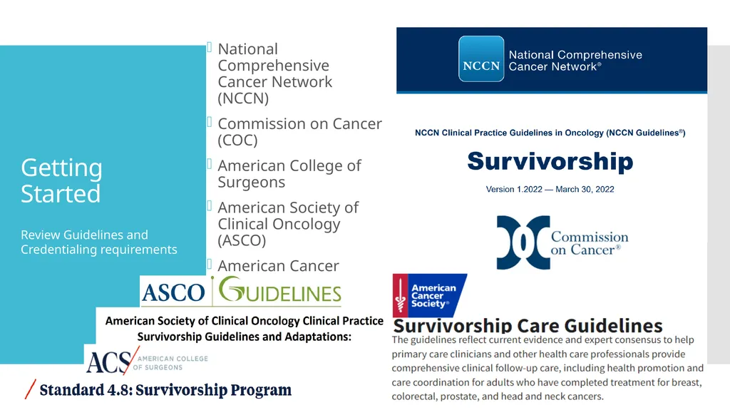 Initiating a Survivorship Program Megan Lanigan, - slide 6 of 22