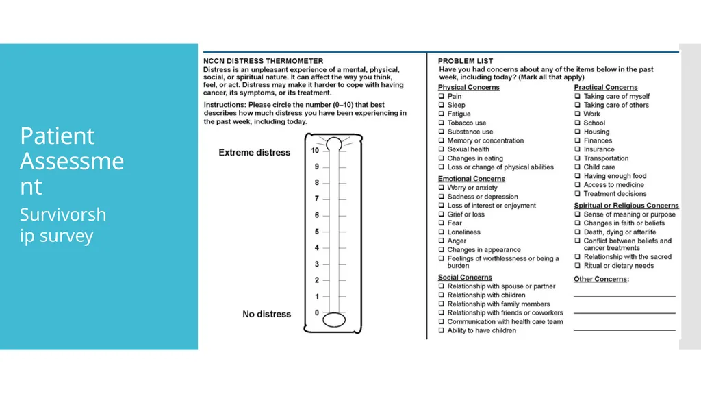 Initiating a Survivorship Program Megan Lanigan, - slide 18 of 22