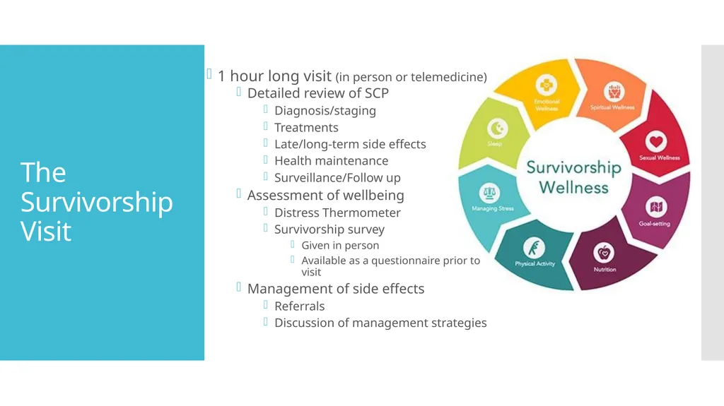 Initiating a Survivorship Program Megan Lanigan, - slide 17 of 22