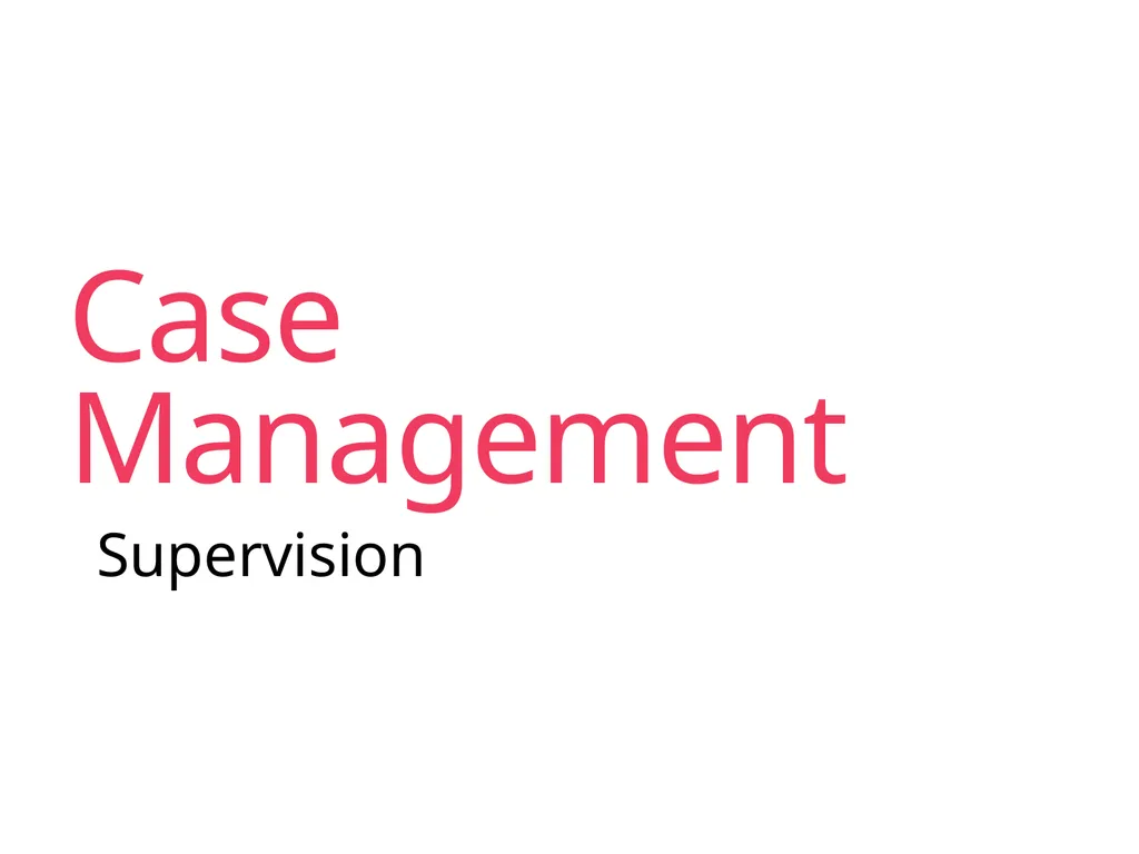 Case Management Managing Gender-Based Violence - slide 66 of 73