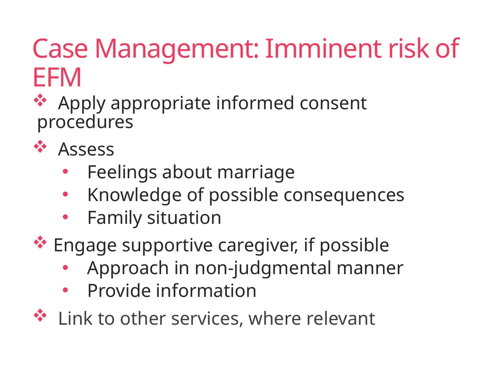 Case Management Managing Gender-Based Violence - slide 53 of 73