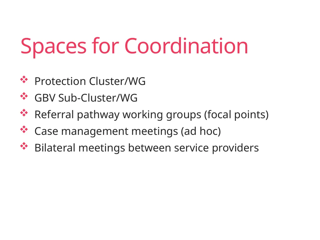 Case Management Managing Gender-Based Violence - slide 61 of 73