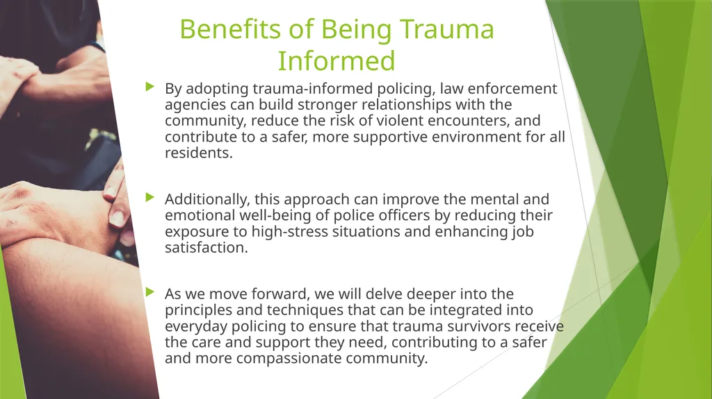 Trauma Informed Techniques Elizabeth Rogers, M.A., - slide 10 of 22