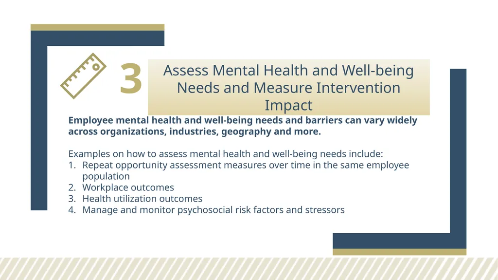 EMPLOYEE MENTAL HEALTH AND WELL-BEING: EMERGING - slide 4 of 9