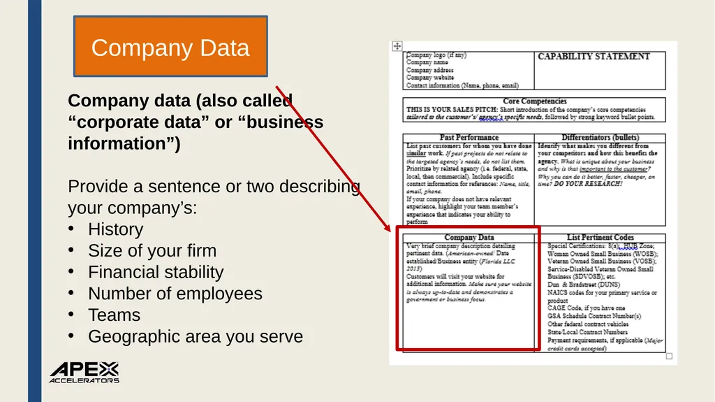 How to Develop an Effective Capabilities Statement - slide 28 of 38
